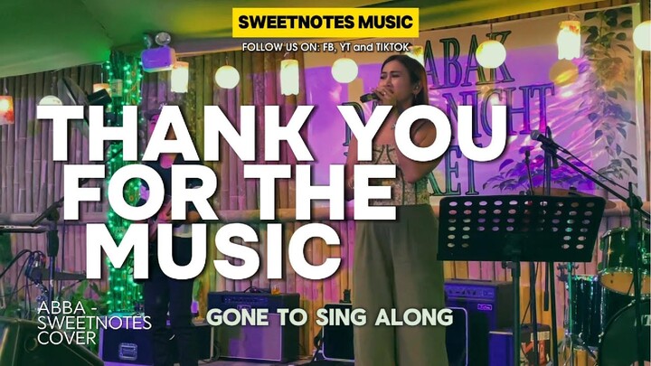 Thank you For The Music | ABBA - Sweetnotes Live @ Samal