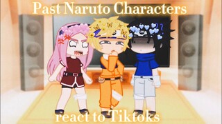 🍜|Past Naruto Characters react to Tiktoks|🦊 [react video] ⚠️(DRAMATIC!!!)🗿