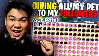 Pet Simulator X #11 | NAMIGAY AKO NG PET SA MGA FOLLOWERS KO "BASTA MASAGOT NIYO LANG ANG TANONG KO"