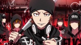 Anime k project MC ini berusaha melawan membela diri saat di tantang musuh🔥😱( Lycris x AMV)#