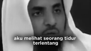 Murkanya Malaikat Allah kepada mereka yang tidur terlentang