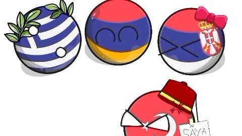 Drama Mongolia and Friends (countryballs) | prank temen