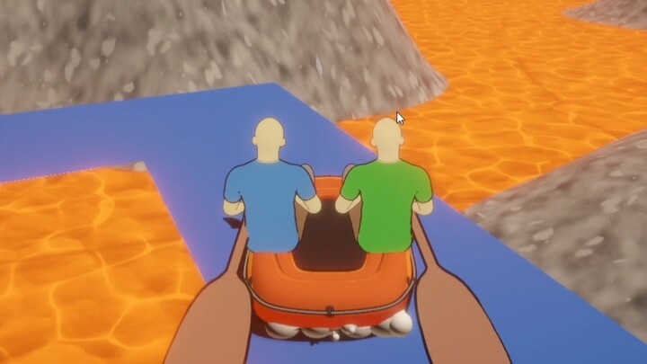 划 船 一 定 要 有 桨