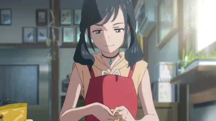 Let's experience the food of Makoto Shinkai together