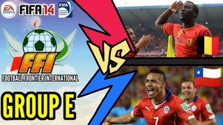 FIFA 14: FFI World Cup 2023 | Belgium VS Chile (Group E)