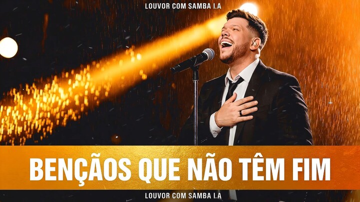 BÊNÇÃOS QUE NÃO TÊM FIM – Pagode Gospel | COVER I.A (A.I Music)