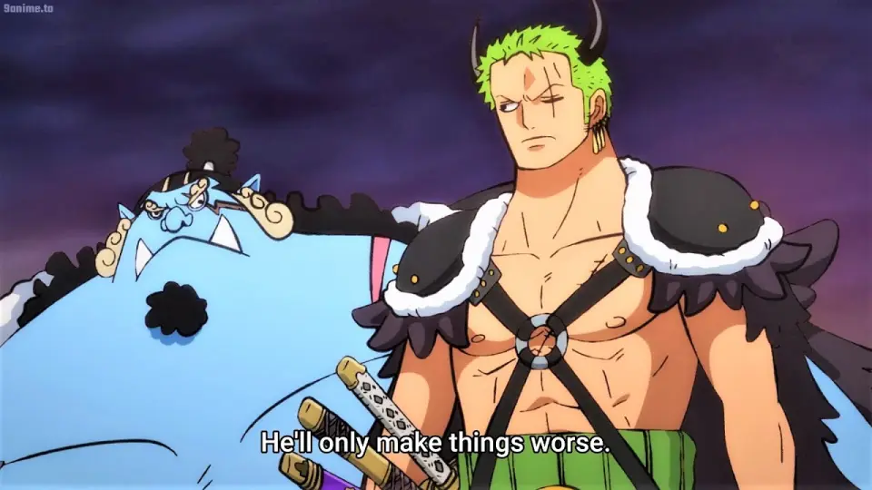 Zoro Stops Luffy From Ruining The Plan One Piece 984 Bilibili