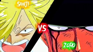 ZORO VS SANJI ( Black Leg Vs Pirate Hunter ) Tagalog Analysis