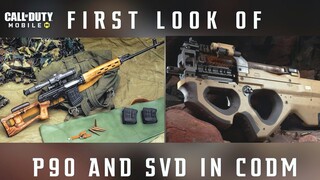 *NEW*  SEASON 10 GUNS IN CODM  | P90 AND SVD