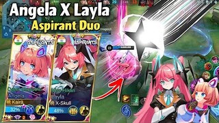 ANGELA X LAYLA ASPIRANT DUO GAMEPLAY!😍🌸🔥