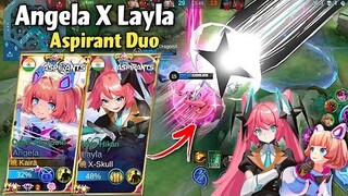 ANGELA X LAYLA ASPIRANT DUO GAMEPLAY!😍🌸🔥