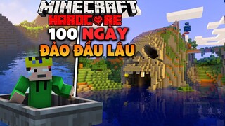 Tóm tắt 100 ngày sống sót khỏi đảo đầu lâu trong sinh tồn siêu khó Minecraft