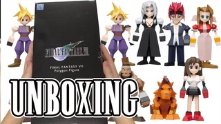 Final Fantasy VII Polygon Retro Mini Figure Unboxing