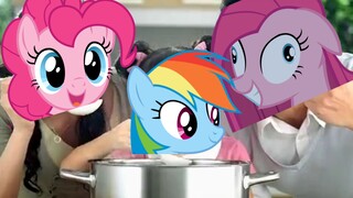 One hundred years ago, Pinkie invented the cupcake