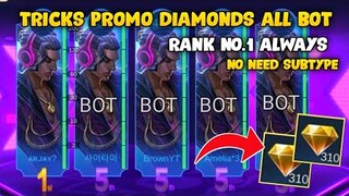 BUG! BOOSTING 4000 POINTS AND RANK NO.1 FAST! NEW TRICKS 515 EVENT | Mobile Legends 2021