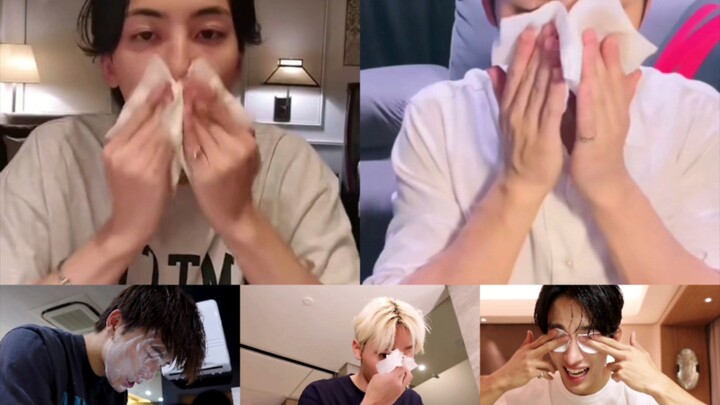 [SEVENTEEN] Someone’s useless makeup removal — you’re not taking off your makeup; you’re just wiping