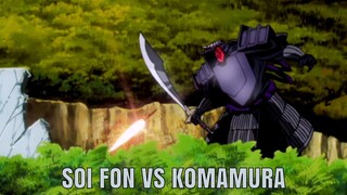 Soi Fon vs Komamura English Dub | Full Fight (1080p) | Bleach
