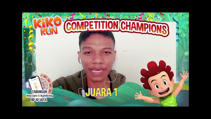 TUNGGU BANYAK KEJUTAN HADIAH DI KIKO RUN COMPETITION BERIKUTNYA