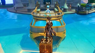 Only Zhongli can do this to the Melusines..