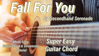 Fall For You - Secondhand Serenade Guitar Chords (Easy Guitar Chords & Strumming Pattern Tutorial)