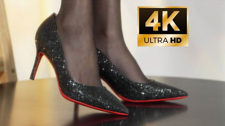 ท้าแข่งฮาร์ดคอร์ 10 วินาที! (ตอนที่ 1) รองเท้าส้นสูงพื้นแดงประดับเพชรระยิบ!