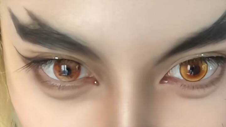 Just in case you need it: Demon Slayer’s Akaza natural-look cosplay contact lens review