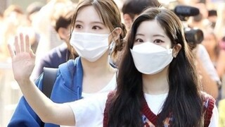 终于来了！220826 TWICE 音乐银行上班路