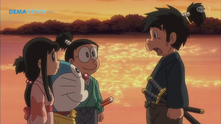 Nobita Melawan Musashi Sebelum Pertarungan di Pulau Gan Ryu_Doraemon Episode 349