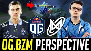 How 16 y/o BZM handled MIRACLE in Mid Lane - OG vs NIGMA GALAXY