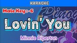 Lovin' You by Minnie Riperton (Karaoke : Male Key : -6)