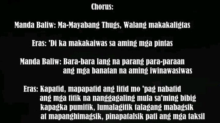 Quinta - Nicks, Eras, Manda Baliw, Shady & Ins Stop