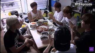 1st BTS Birthday Party: (Jin cooking for BTS)