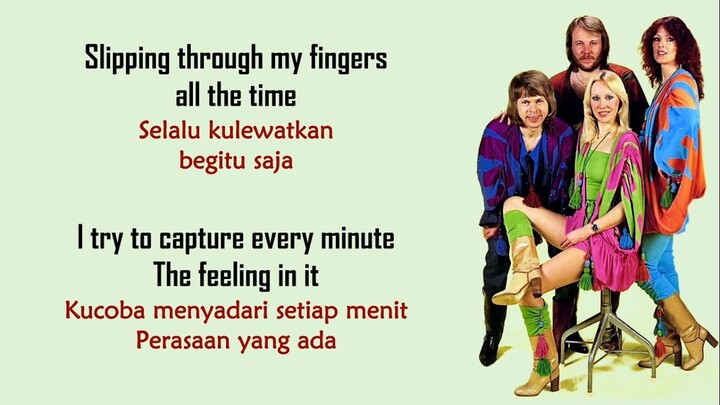 ABBA - Slipping Through My Fingers | Lirik Terjemahan Indonesia