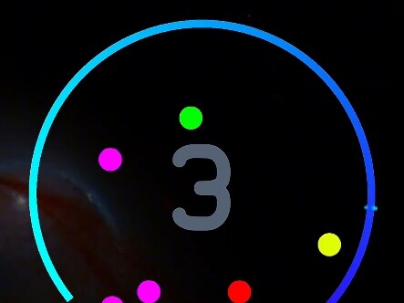 Each ball has only 4 seconds to escape. #GeometricShapes #StressRelief