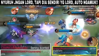DI SURUH JNGAN NGELORD EH TAUNYA MEREKA YANG NGELORD!! AUTO NGAMUK KITA KASIH FANNY SAVAGE!!