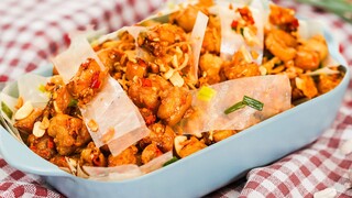 Bánh Tráng Trộn Tóp Mỡ Giòn Cay, Ăn Cực Lạ Miệng | Feedy Món Ăn Ngon