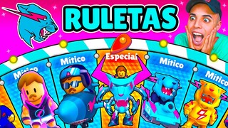 COMPRO RULETAS MRBEAST y CONSIGO las NUEVAS SKINS! 🤑 Stumble Guys