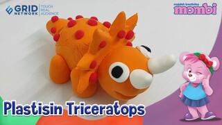 Membuat Plastisin - Triceratops