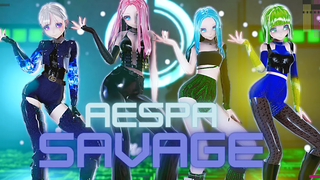 【MMD】AESPA - ‘SAVAGE’  MatiZenin