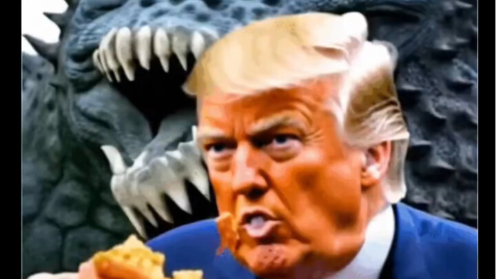 [AI-Generated] Trump vs. Godzilla