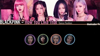 四人走位也超可！粉墨新曲《HYLT》舞蹈动线图！