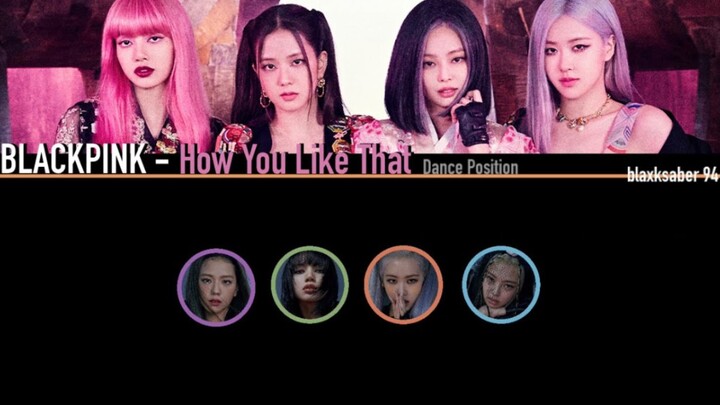 四人走位也超可！粉墨新曲《HYLT》舞蹈动线图！