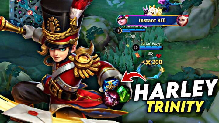 NYOBAIN BUILD TRINITY MAGE!! PEDES BANGET DAMAGENYA!! - Mobile Legends