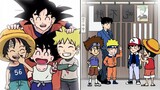 Anime memes | Dragonball x One piece x Naruto x Detective Conan | Funimation 01