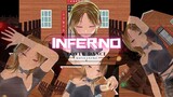 MMD || Inferno - Sub Urban & Bella Poarch (Cover Dance)