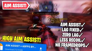 CODM HIGH AIM ASSIST + 60FPS LOCK CONFIG‼️FIX LAG CALL OF DUTY MOBILE‼️CONFIG SEASON 13‼️100% NO BAN