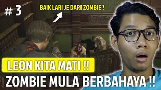 ZOMBIE DI BALAI TERLALU RAMAI !! - RESIDENT EVIL 2 #3