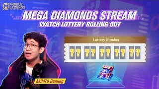 DIAMOND LOTTO DRAW SHOPPING STREAM  | MLBB | AKIHITO GAMING