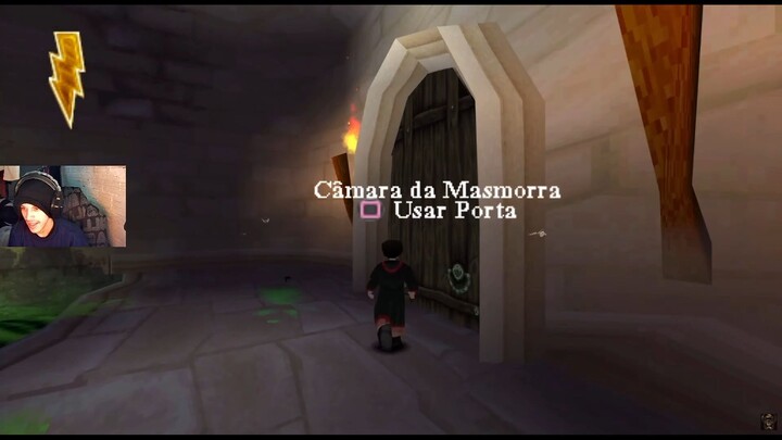 E o Harry Potter que meteu um moonwalker na minha live e foi embora