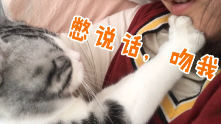 I’m already late, and this clingy cat is still making me soothe him to sleep...